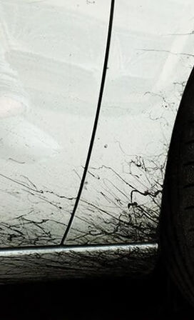 Удаление битумных загрязнений в Land Rover Freelander