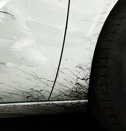 Удаление битумных загрязнений в Land Rover Freelander