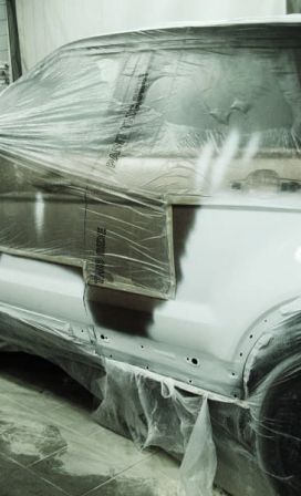Кузовные работы в Range Rover Evoque