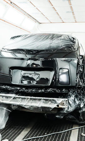 Ремонт и окрас заднего бампера в Land Rover Freelander