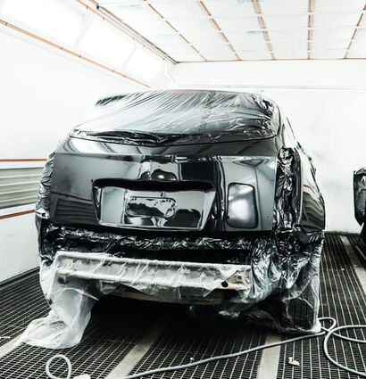 Ремонт и окрас заднего бампера в Land Rover Freelander