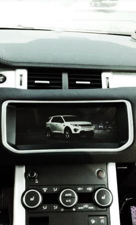 Диагностика мультимедиасистемы в Range Rover Evoque