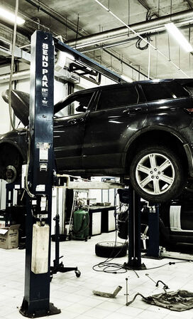 Шиномонтаж 4х колес и балансировка в Range Rover Evoque