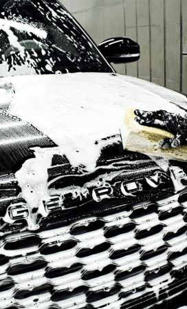 Двухэтапная мойка кузова Range Rover Sport