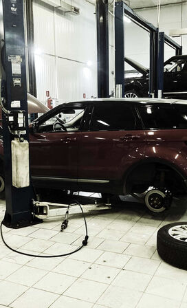 Диагностика системы охлаждения в Range Rover Evoque