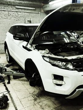 Диагностика течи масла с левого турбокомпрессора в Range Rover Evoque