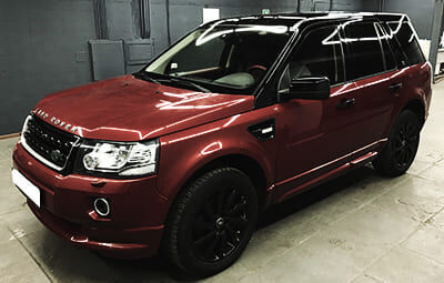 Покрытие ЛКП Mega Quick в Land Rover Freelander