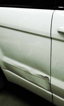 Замена задней правой двери в Range Rover Evoque