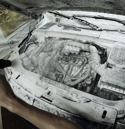 Мойка деталей двигателя в Land Rover Freelander