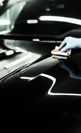 Покрытие кузова Range Rover Sport керамикой