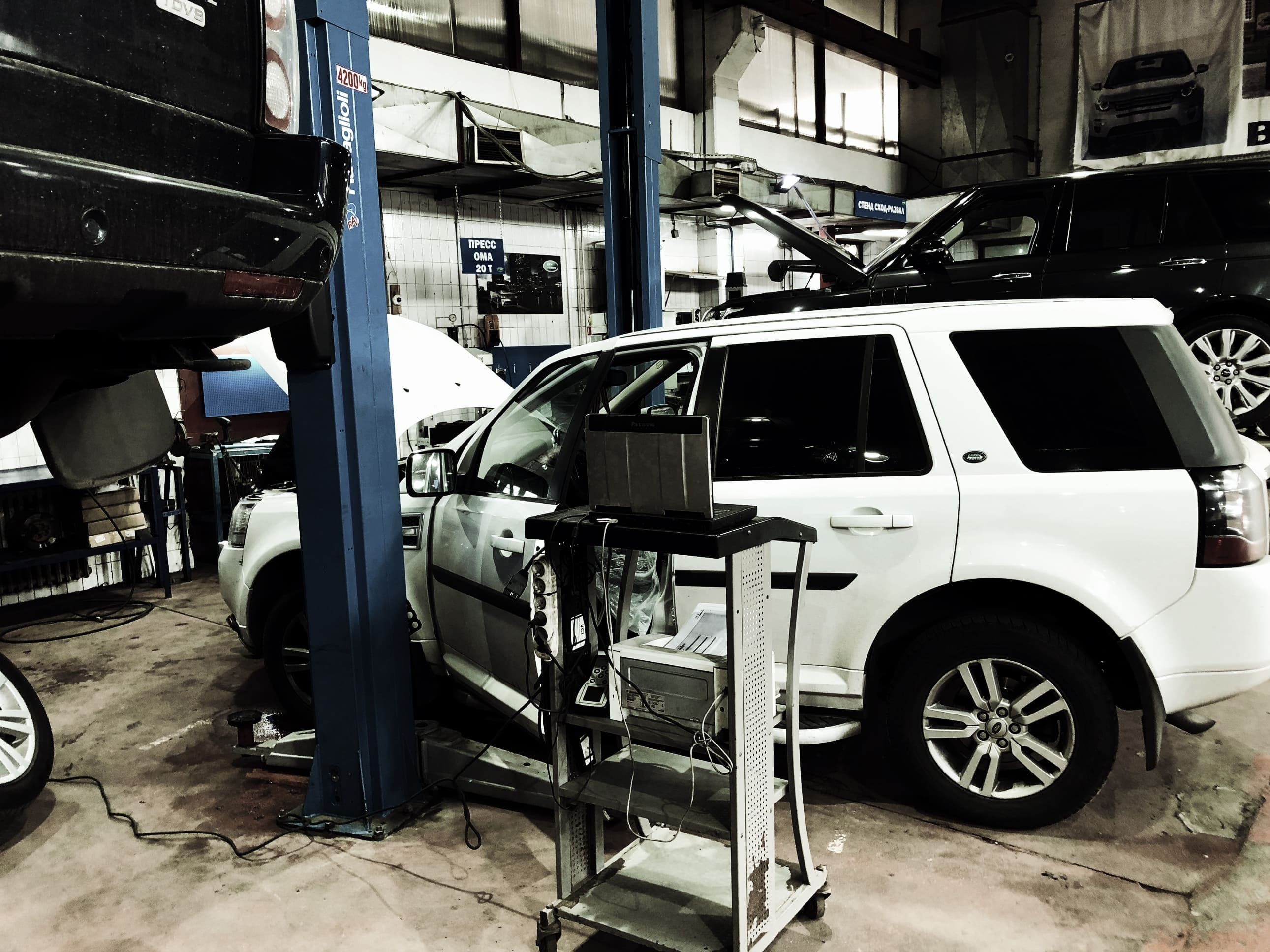 Сервисное обслуживание Freelander