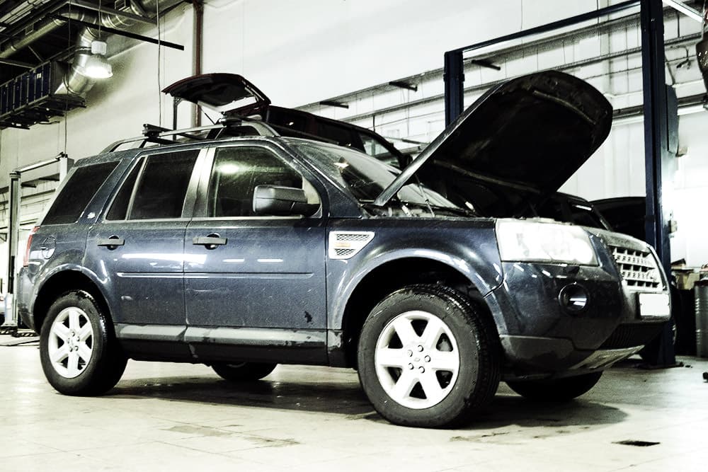 Требуется обслуживание Freelander