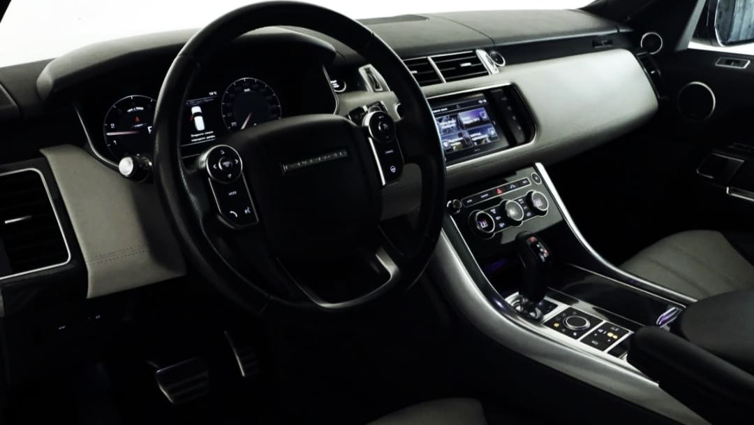 Химчистка рулевого колеса на Range Rover Sport