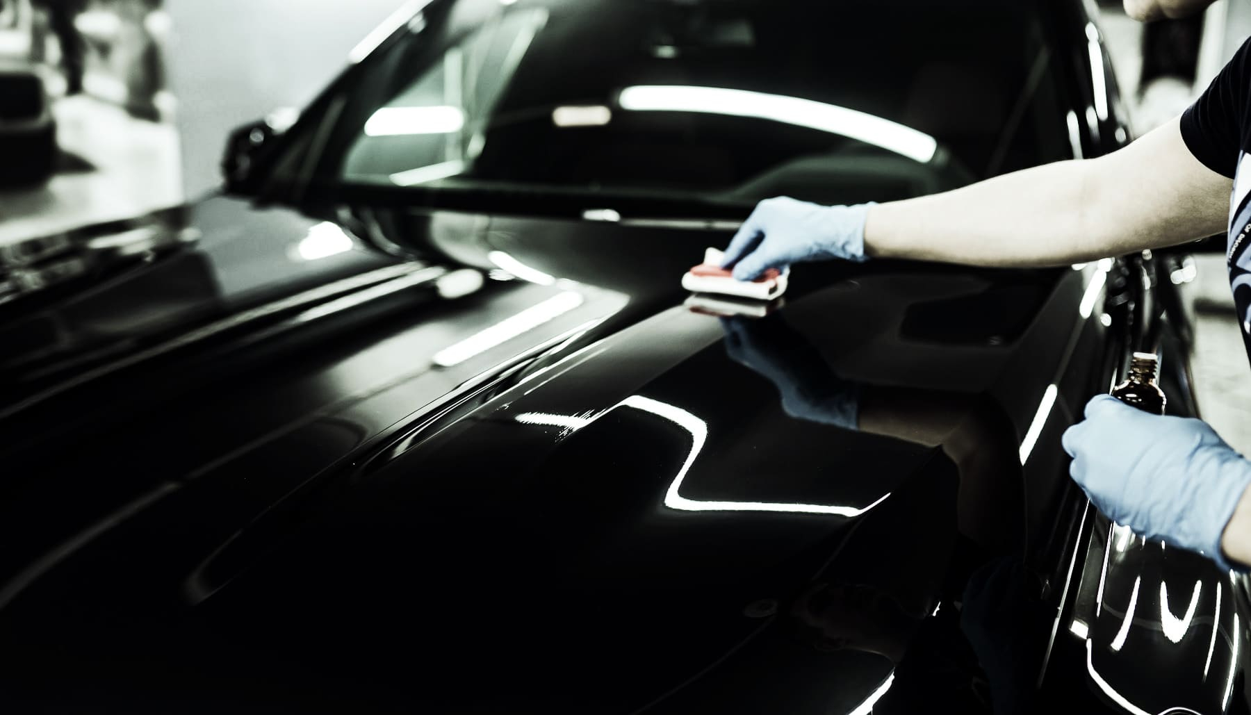 Покрытие кузова Range Rover Sport керамикой