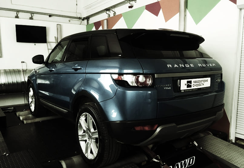 Прошивка в Range Rover Evoque
