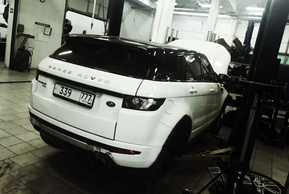 Ремонт заднего редуктора в Range Rover Evoque