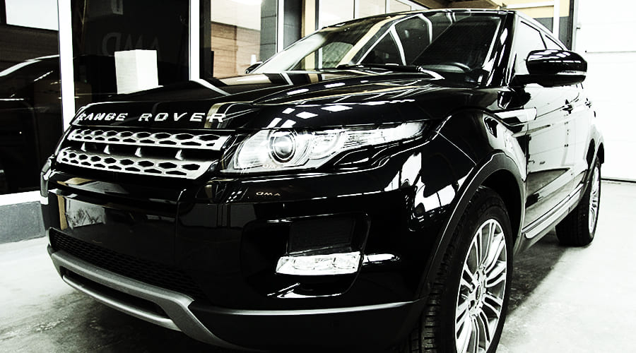 Абразивная полировка кузова Range Rover Evoque