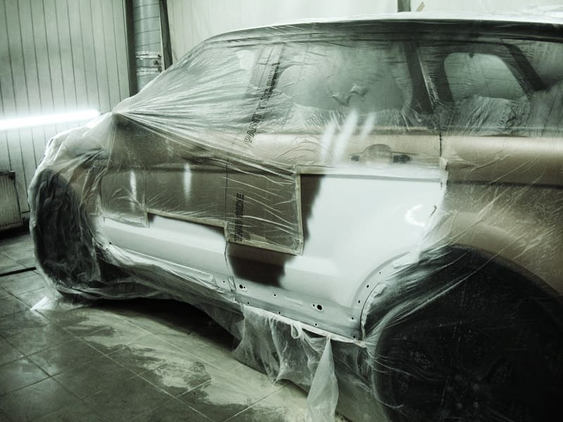 Кузовные работы в Range Rover Evoque