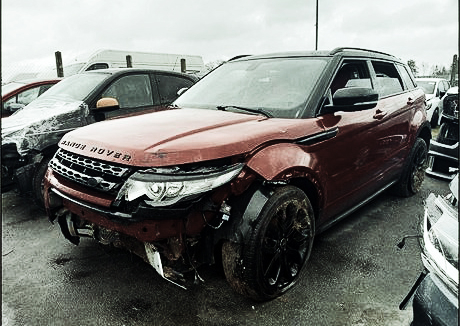 Устранение неровностей в Range Rover Evoque