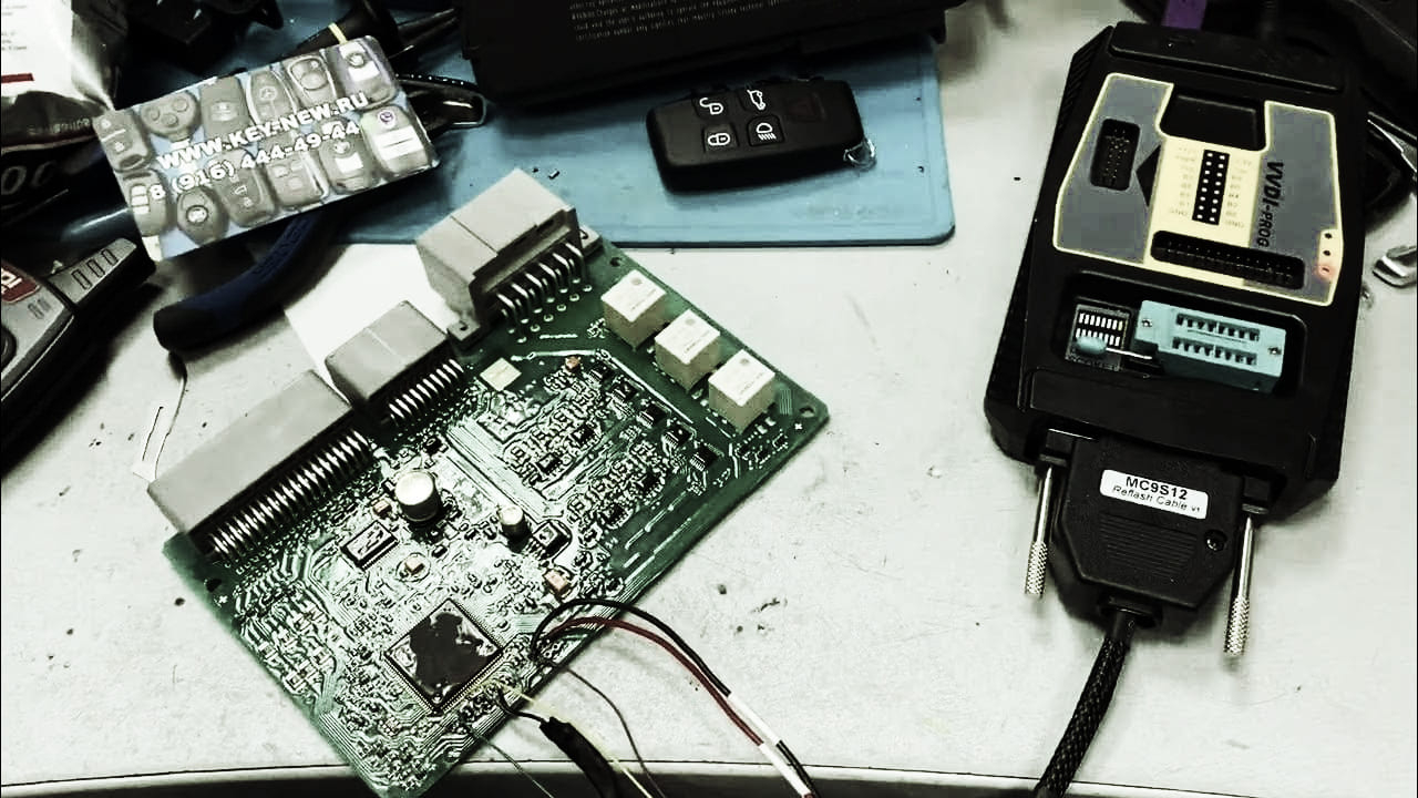 Программирование KVM в Range Rover Evoque