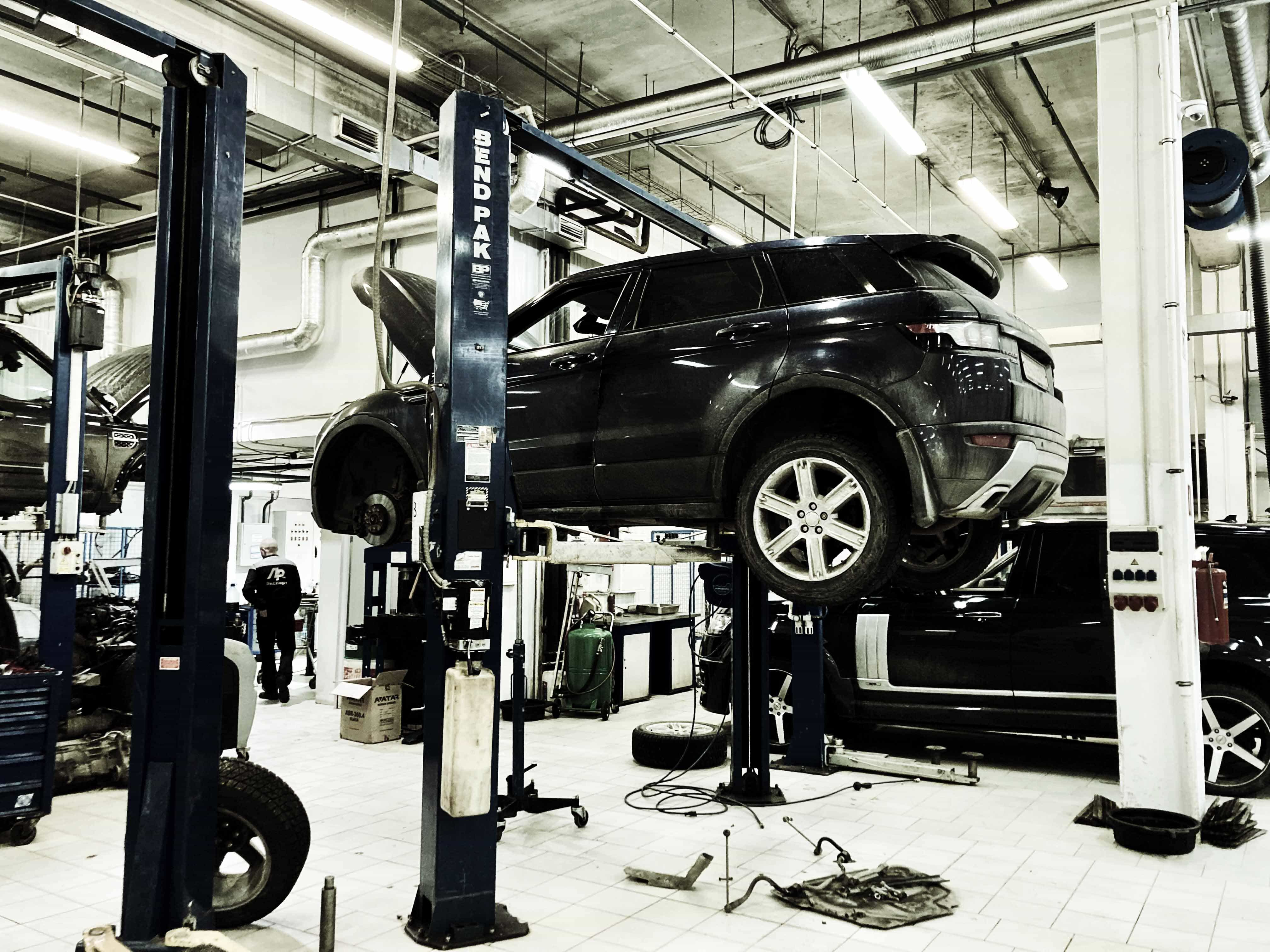 Обновление по блока управления ДВС в Range Rover Evoque