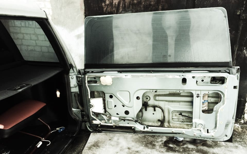 Калибровка двери в Land Rover Freelander
