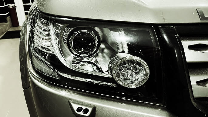 Ремонт фар в Land Rover Freelander