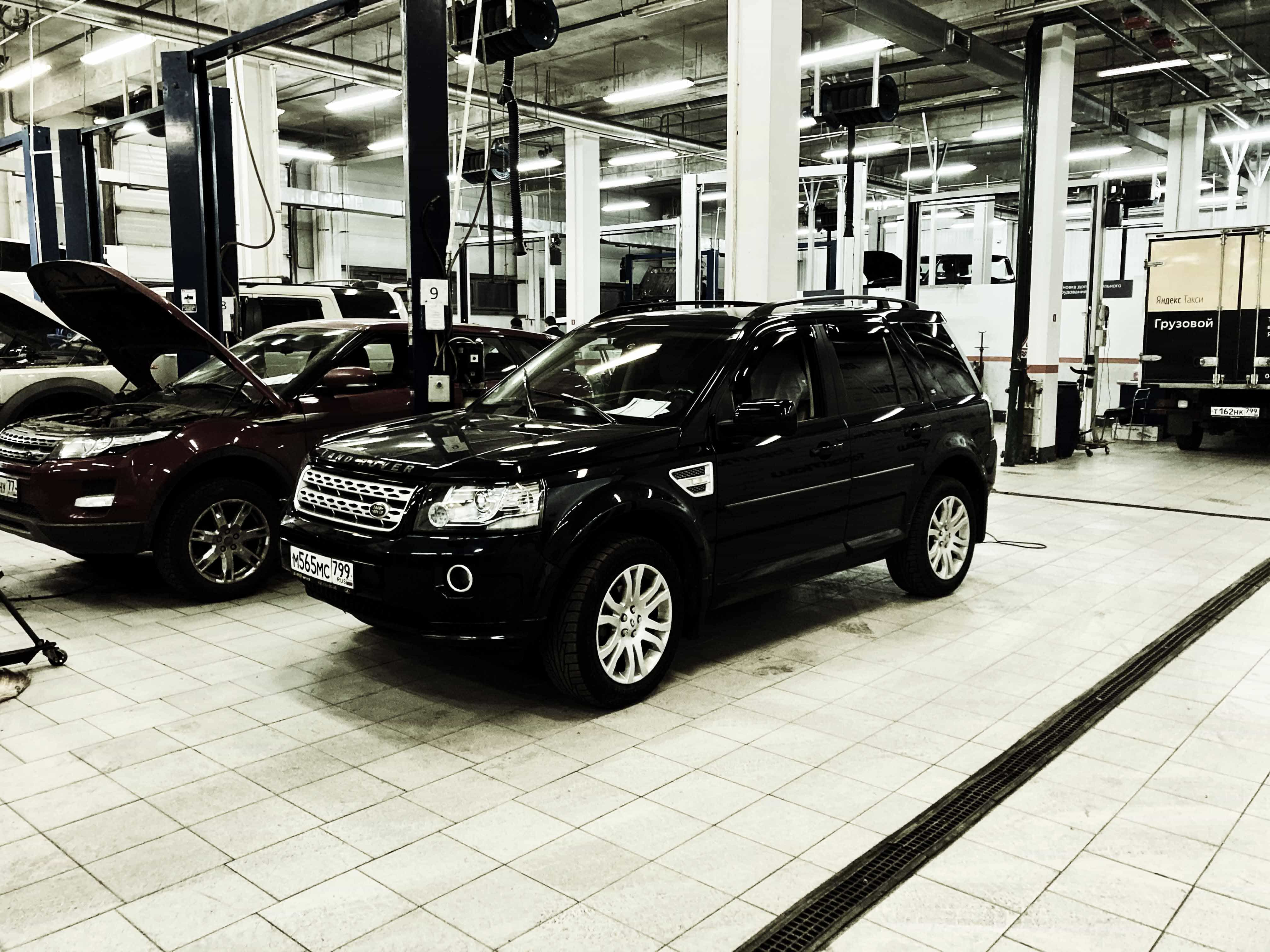 Пинки при переключении АКПП в Land Rover Freelander