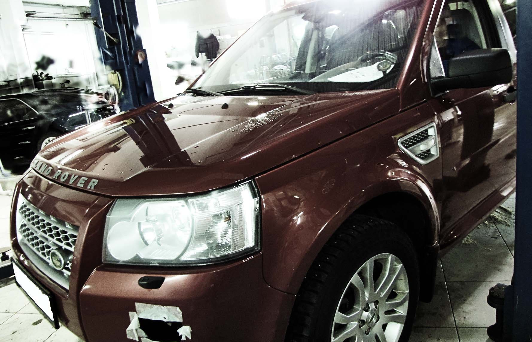 Диагностика пневмосистемы в Land Rover Freelander