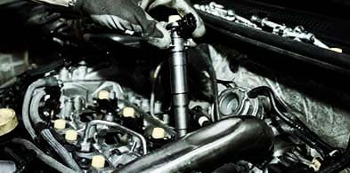 Диагностика топливных форсунок на стенде Land Rover Freelander
