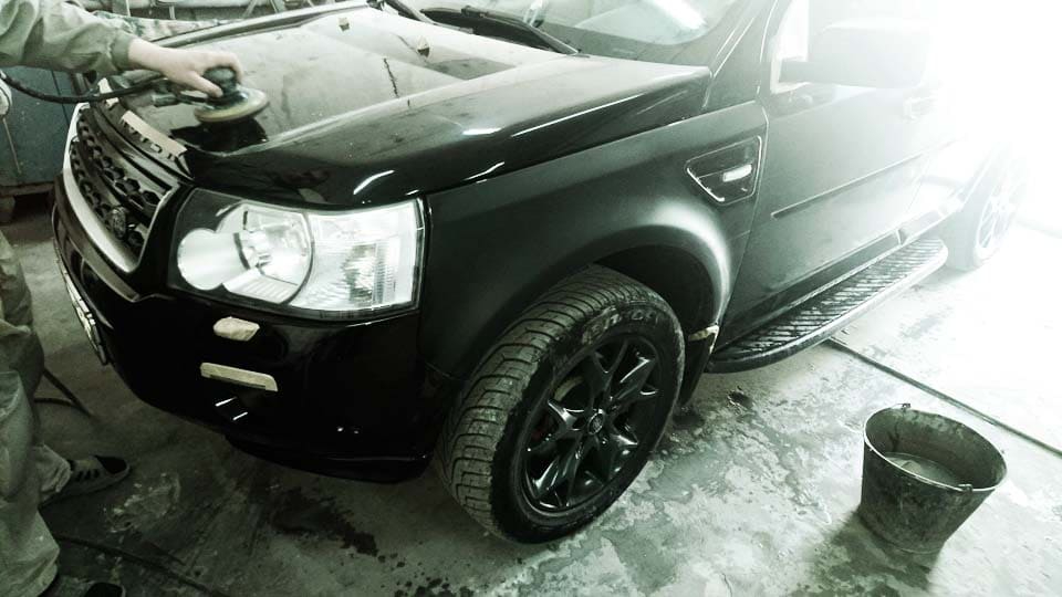 Полировка кузова Land Rover Freelander